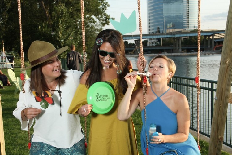 Guests at Green Gala with Mayor Rosalynn Bliss