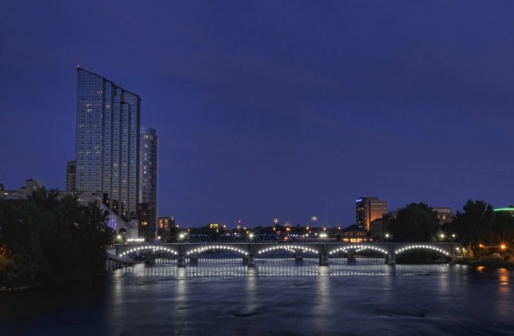 Downtown Grand Rapids and the Grand River 