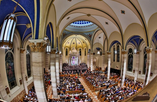 2019 Grand Rapids Bach Festival's final concert was held in the Basilica of St. Adalbert on Saturday, March 23 in Grand Rapids