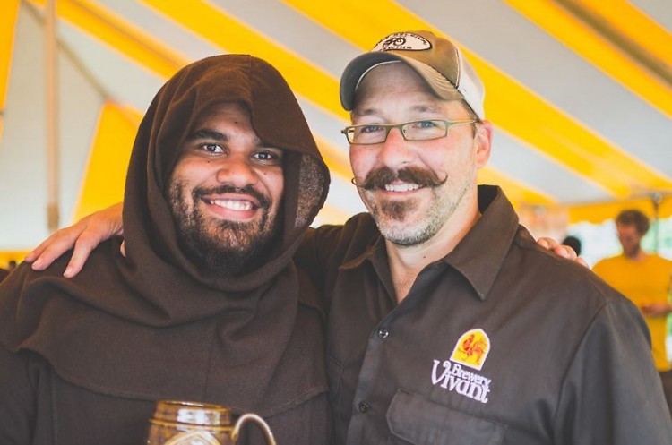 Craft beer for the community: Ben Darcie and Jason Spaulding of Brewery Vivant.