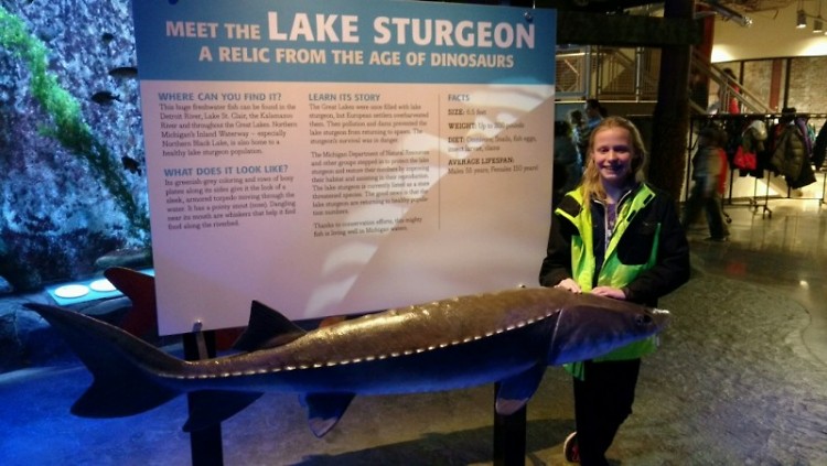 Elena is fascinated by sturgeon and loves to share her knowledge with others. 