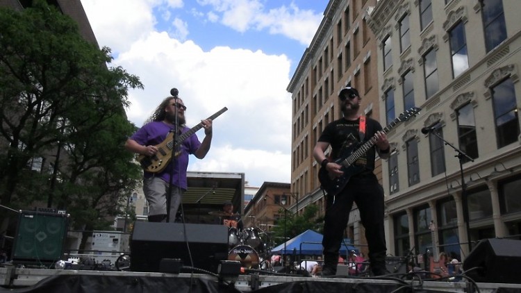 Flood the Desert performing at Festival of the Arts in Grand Rapids on Sunday, June 9, 2024 
