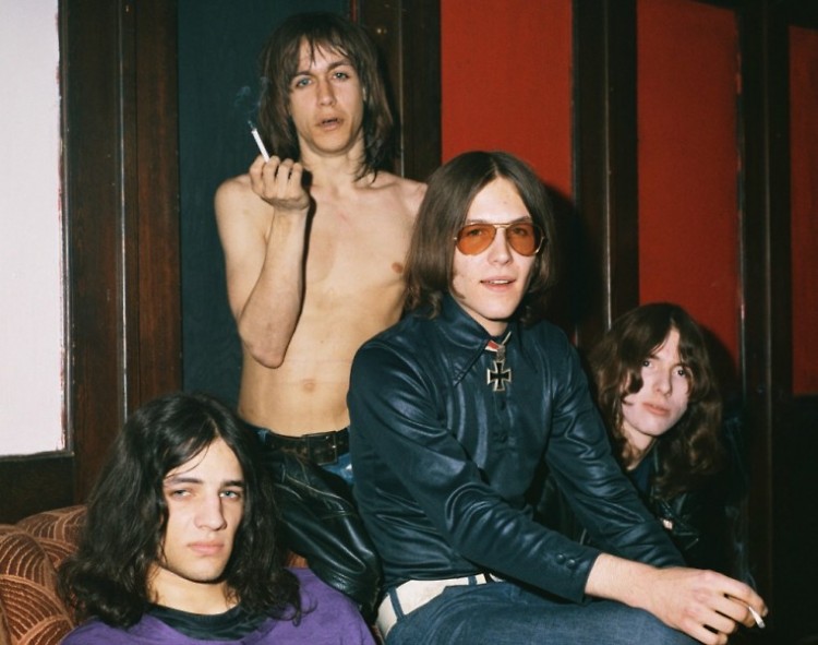 Iggy Pop, Scott Asheton, Ron Asheton, and Dave Alexander in GIMME DANGER, a Magnolia Pictures release.