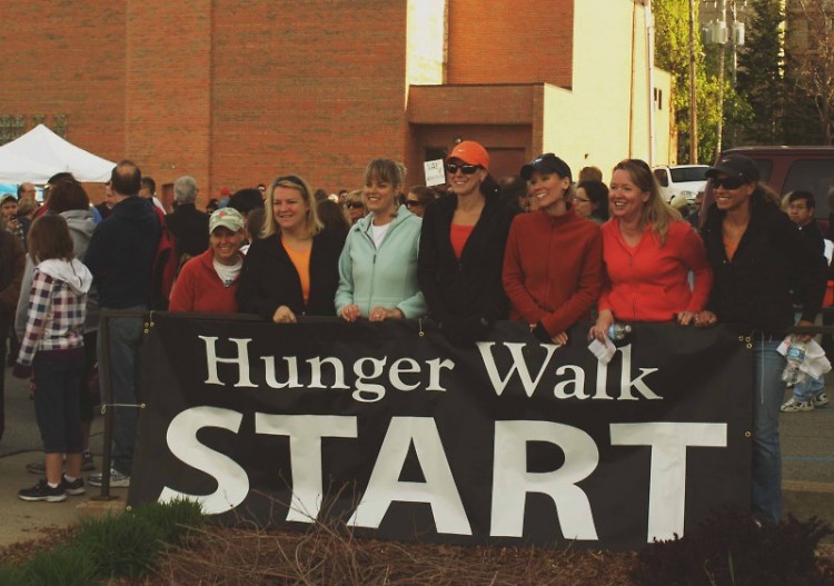 The Hunger Walk is fun for groups of all ages!