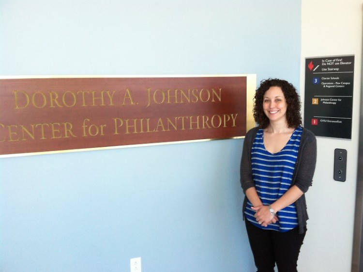 Tera Qualls, Project Manager at the Johnson Center's Community Research Institute.