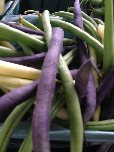 Variety of String Beans