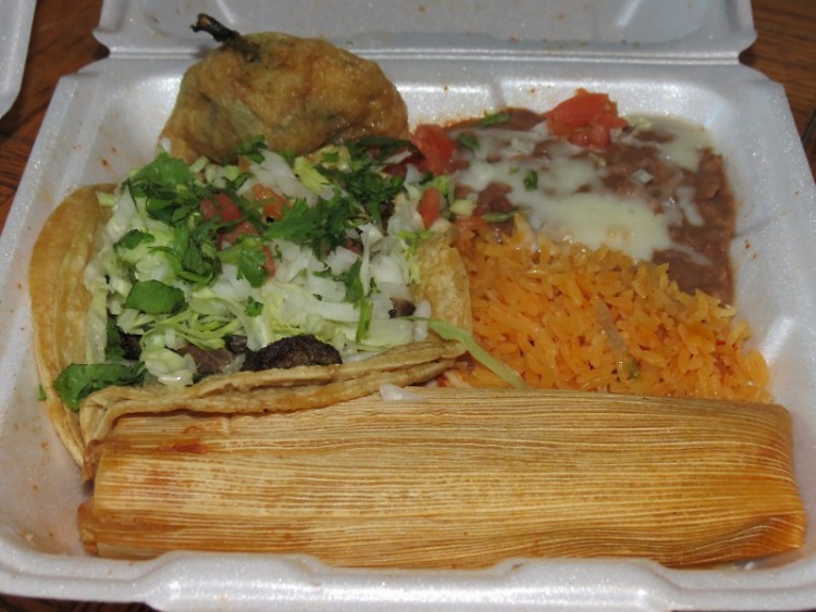 Mexican Platter at El Granjero