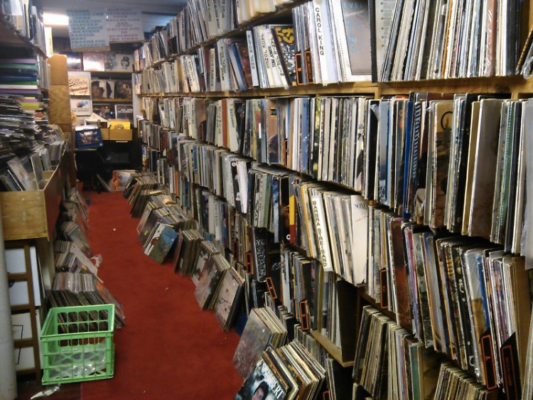 One hall of vinyl in Dodds