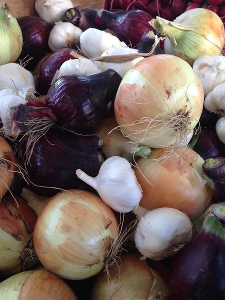 Candied Onions & Garlic 