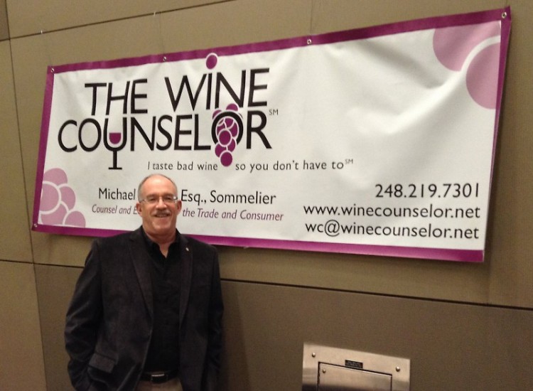 Michael Schafer at the International Wine, Beer, and Food Festival