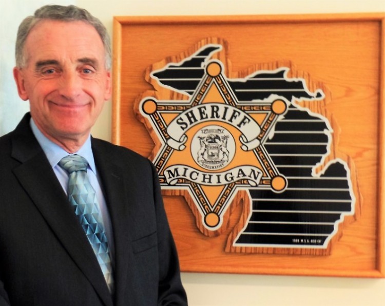 Lawrence Stelma has served in the Kent County Sheriff's office since 1972.