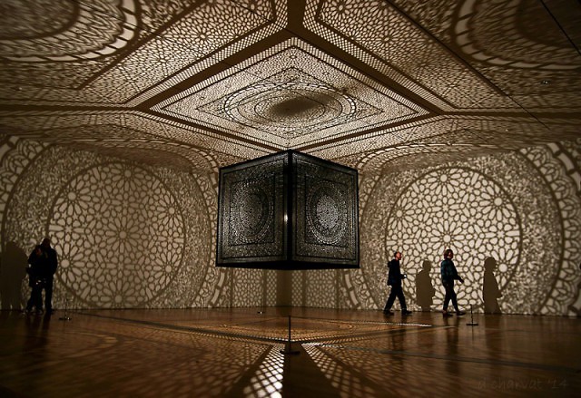 Last year's winner in the public vote was Anila Quayyam Agha's "Intersections." Who will win this year?