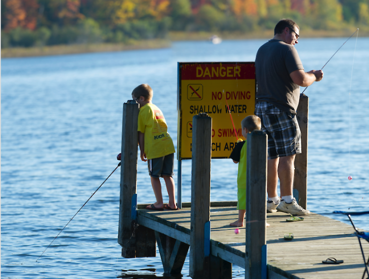 Many Michigan businesses depend on fishing to survive, including the bait shops, restaurants and hotels.