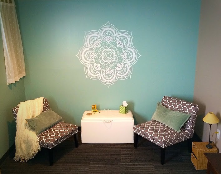 Therapy room at the Wellness Collective