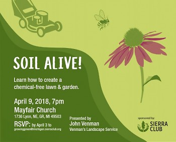 Poster for Soil Alive! event
