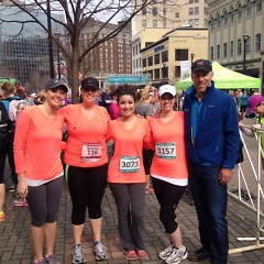 Advantage Benefits Group sponsors its employees to run the Gazelle Girl event as part of their company's wellness program. 