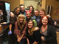 Wealthy Theatre staff with Maria Bamford/ by Brian Kelly
