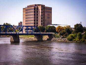 Grand Valley State University's Pew Campus in downtown Grand Rapids.