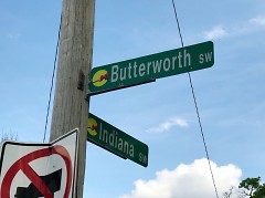Butterworth and Indiana intersection