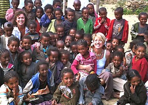 Art Aid Founder Stephanie Schlatter travels to Ethiopia to bring literacy through art