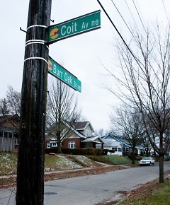Burr Oak was called Seventh St. until it was re-named in 1892. It is only one of many area streets that changed names.