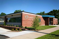 Catherine’s Health Center is located at 1211 Lafayette Ave. NE, on the St. Alphonsus Parish campus.