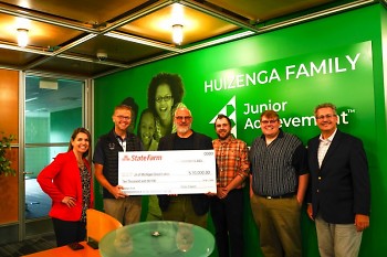 State Farm presents $10,000 check donation
