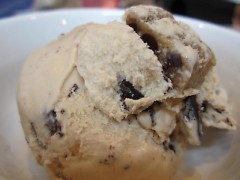 Double chocolate chip cookie dough from Love's Ice Cream.