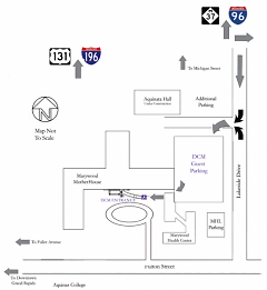 Map to free DCM Parking