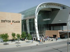 DeVos Convention Center, where Jones will host "Forms of Production"