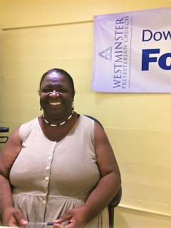 The help Dionne receives from the Downtown Food Pantry has helped her provide for dozens of foster children over the years.