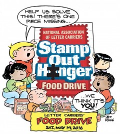 Stamp Out Hunger is the nation's largest single-day food drive.