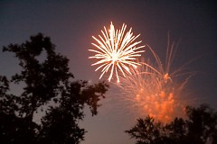 4th of July firework display