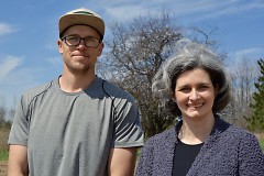 Plainsong Farm co-founders Mike Edwardson and Rev. Nurya Parish