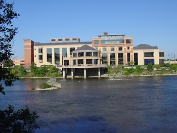 Grand Rapids Public Museum, overlooking the Grand River.