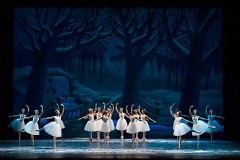 The Snow Scene in Grand Rapids Ballet's "The Nutcracker"