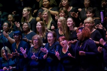 Grand Rapids Symphony Community Chorus under Duane Shields Davis performed at the 16th annual 'Symphony with Soul'