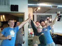 High Five Co-op Brewery visits Harmony Brewing Co.