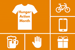 Hunger Action Month is a nationwide push to get people talking about food insecurity.