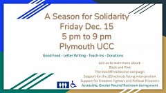 Details for Season for Solidarity event by Megan Walsh