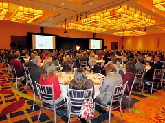 A packed house for the Economic Outlook Conference 