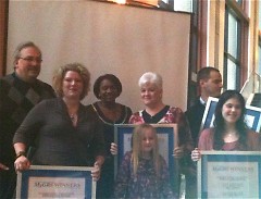 MyGR6 winners were honored at a Wednesday breakfast event
