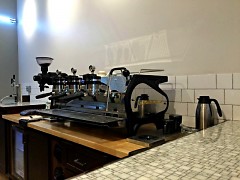 LaMorzocco espresso machine from Florence, Italy