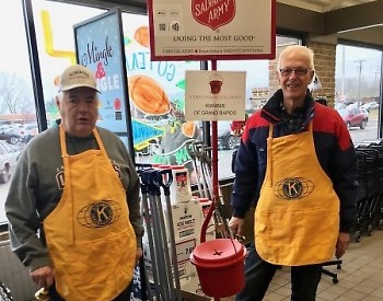 The Grand Rapids Kiwanis Club competes last year for the Golden Kettle