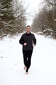 Jason Robillard Runs Barefoot in Michigan