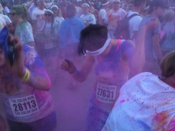 A bit of a color packet war after The Color Run.