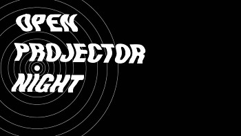 The Open Projector Night logo