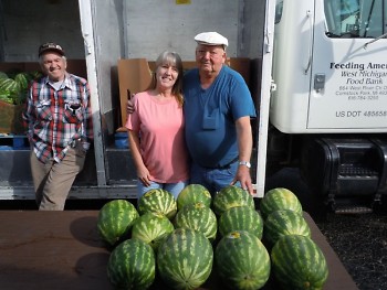 The Food Bank uses Mobile Pantries to bring fresh produce to high-need communities like Greenville.