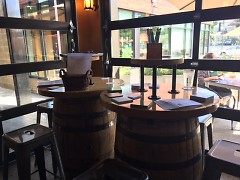 Our display at Meet the Editor night on June 23, 2016 at Brewery Vivant. 
