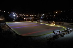 Rink that the Dekes and Dangles tournament is played on in the winter time